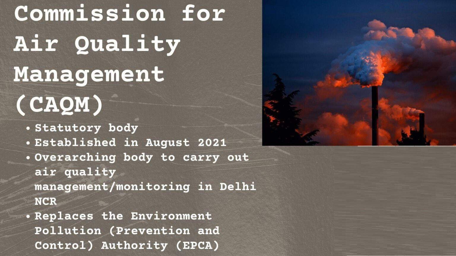 National Ambient Air Quality Standards India – NAAQS 2009