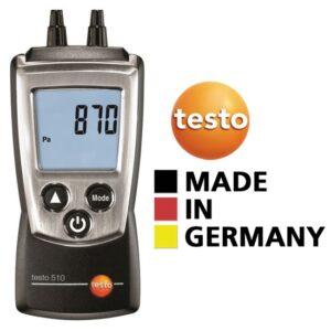testo 510 digital manometer pressure meter