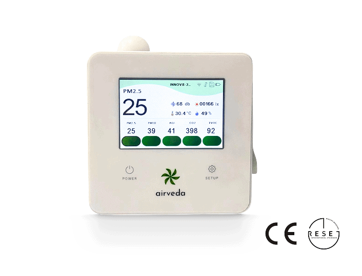 AIR QUALITY MONITOR FOR OFFCIE HOME SCHOOL